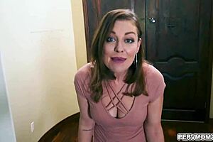 hot milf seduces and fucks her stepson right now