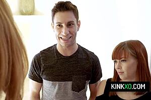 Cheating Boyfriend Fucks Redhead Stepmom Hard!