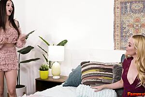 When your horny stepmom craves a steamy night in your bed