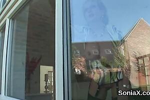 Unfaithful british mature lady sonia presents her large titties