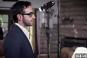 Busty Milf Feels Confusion and Pleasure from Group