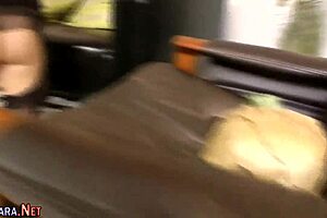 Talking about a hot mature lesbo rubbing with big tits in stockings