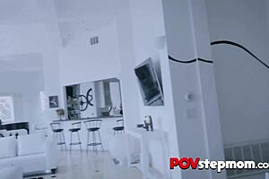 Vanessa Sucks Off Teen Stepson Until Cum In Mouth