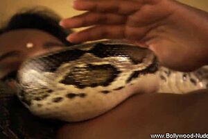 Seductive indian milf seduces man