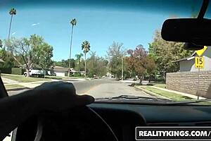 realitykings street blowjobs with kierstin koyote kissing and sucking romeo price's cock in heels 😘