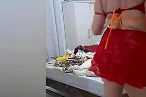 Danica in sensual lingerie?