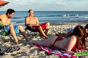 Horny daddies stuff teens with big matured cocks