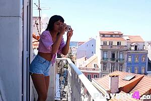 sexy milf angel constance poses naked