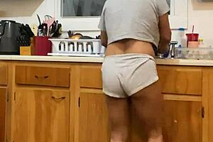 The episode where Anna Maria dances like a stripper and teases John while washing the dishes