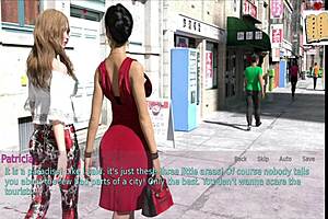 wife and stepmother play game with big tits and ass