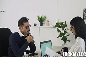 fighting for a promotion, amanda rabbit vs mike zander in hardcore reality