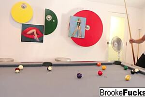 Brooke plays with balls