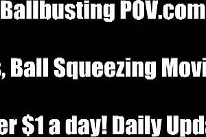 i’m gonna crush your balls without mercy