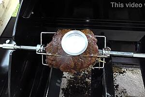 I saw my kiwi milf slut take a temperature probe in her ass after her master inspected the meat