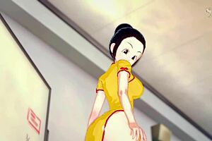 hot milf chi-chi rewards you for being a good student