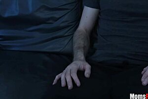 Caring Stepson Chats With Gorgeous Blonde Stepmommy