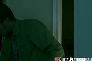 Digitalplayground - The Hunted City Of Angels Scene2 With Natural Tits Cumshot