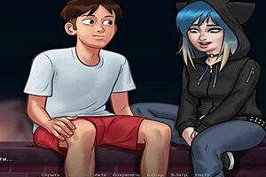 Whoa! Summertimesaga Peeping Naked Folks Through Binoculars E1 78