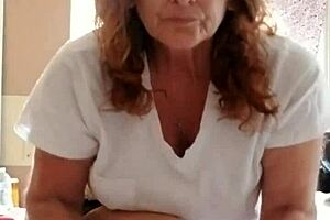 She Applies Lotion To Her Sexy Skin