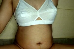 This Indian mature just got fucked and covered in cum.