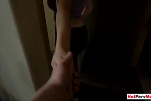 Busty cougar stepmom abandons yoga for intense taboo fucking with stepson