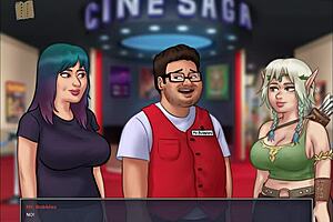 Summertime saga episode 119 features various scenes