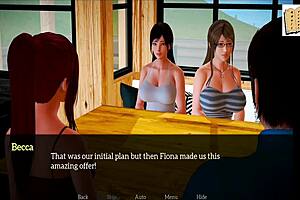 my new family 101 in anime game with erotic elements 😊