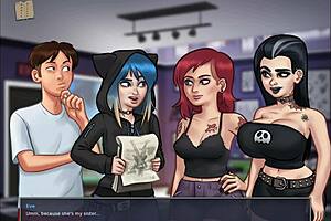 Summertime saga episode 119 features various scenes