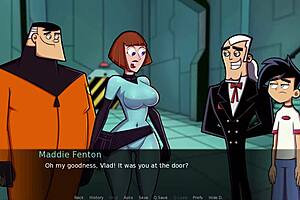 Danny Phantom Amity Park: Redhead Milf in Rough Action.