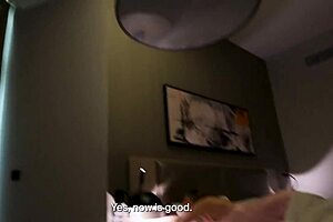 Stepmom and son's wild hotel room escapade. Things got crazy!