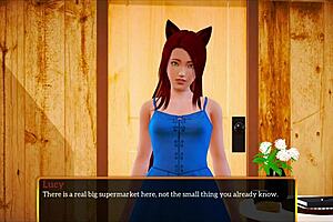 my new family game unfolds with anime characters exploring adventures in a homemade setting