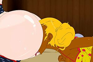 Hot and steamy interracial sex with a big ass babe