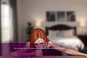 Redhead Wife Masters Rough Deepthroat in 3D Hentai Live