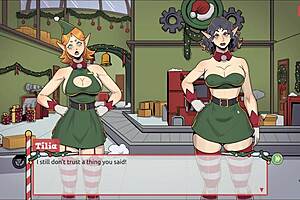 Claus crafts naughty sex toys in christmas factory