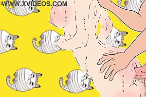 Ender chan poses naked showing bulging ass and tits in minecraft hentai parody 2025