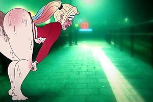 Does Harley Quinn fuck Joker in this hentai?