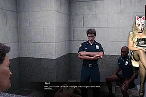 the prison guard cuckold watches his wife get banged in ep 4