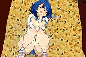 small penis revenge on anna yanami in hentai parody 😤💥