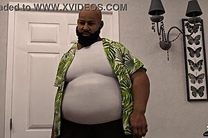 after mom leaves, emo girl approaches her stepdad in 3d cartoon