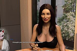 Three Busty Milfs Race In Sexy Stockings