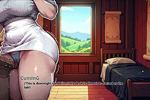 I’m hooked on Archalchemy hentai game, caught stepmom squirting on my desk in ep 7!