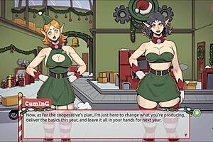 Claus crafts naughty sex toys in christmas factory