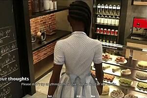 Sexy Tia tells John, 'I've got an offer with my big tits and ass you can't refuse'