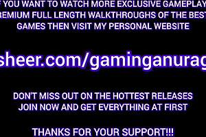 3D animated porn game with interracial sex and cumshots