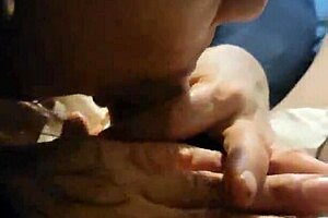 deepthroat session with mature latina