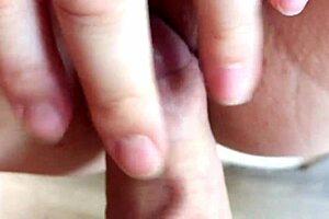 wow, cover her wet pussy with cum for creamy mess!