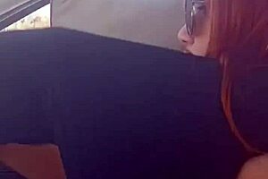 latina milf takes me shopping, ends up fucking in car