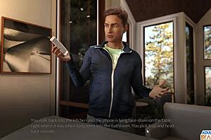 Two Beautiful Milfs Dominate With Huge Tits And Monster Cocks In Outfit Game