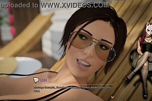 croft adventures ep 18 brings milf action in a bikini, outdoor anime thrills.