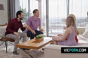 Lisa Demarco Gives Rimjob Bent Over